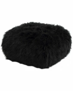 Pangea Lammy 27in Square Cube Home Ottomans & Poufs