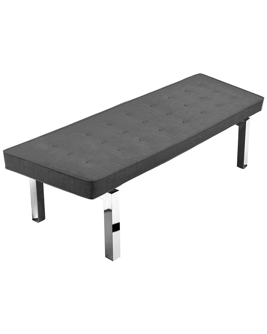 Pangea Lina Tufted Bench Home Accent Chairs 4 Pangea Lina Tufted Bench Home Accent Chairs - Image 2