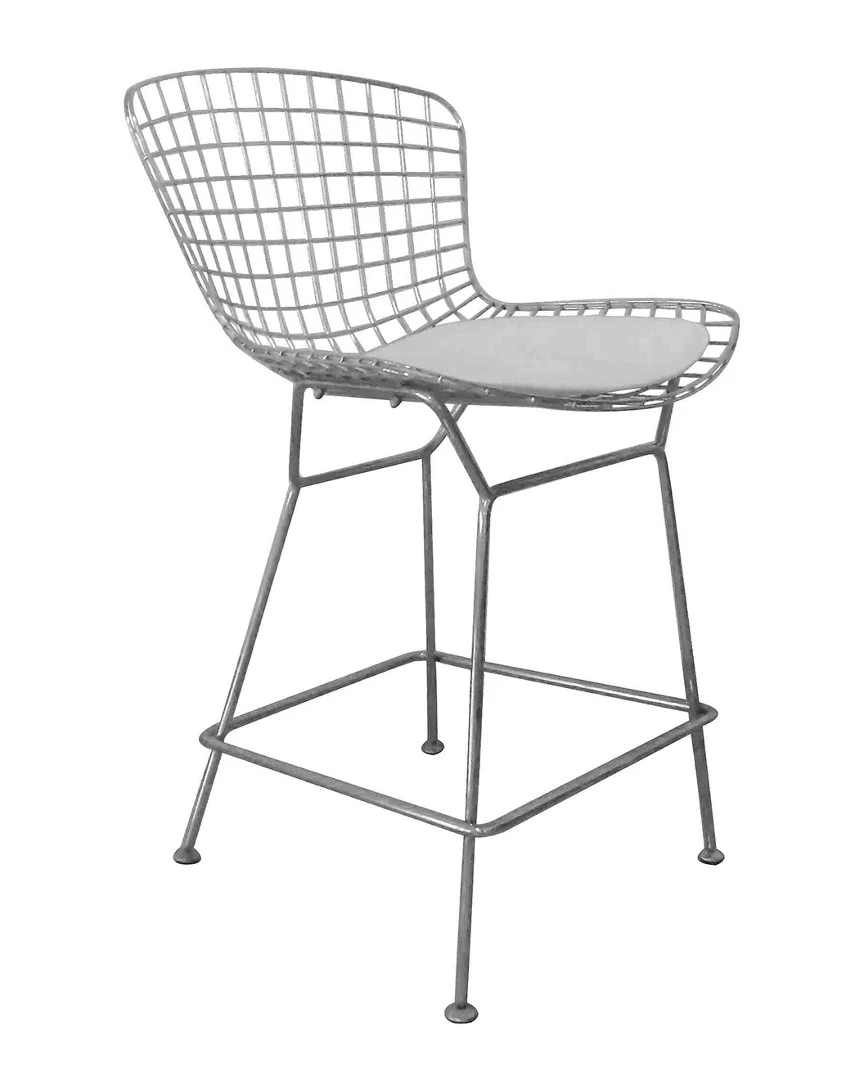 Pangea Set Of 2 Shuttle Counter Stools Home Dining Chairs & Stools 4 Pangea Set Of 2 Shuttle Counter Stools Home Dining Chairs & Stools - Image 2