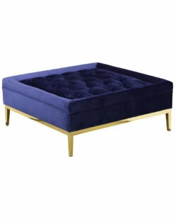 Pangea Vivienne Ottoman Home Ottomans & Poufs