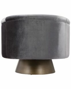 Pangea Home Audrina Swivel Lounge Chair Accent Chairs -Pangea Sales Store 3050869843 RLLZ 4