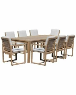 Pangea Home Harbor 9pc Dining Set Dining Tables