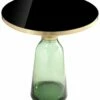 Pangea Home Gbelinda Side Table Green Glass End & Side Tables -Pangea Sales Store 3050957279 RLLZ 1