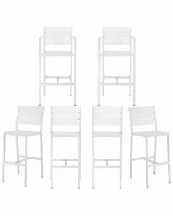 Pangea Home Indoor/Outdoor Betty Bar Stools Set Of 6 Seating