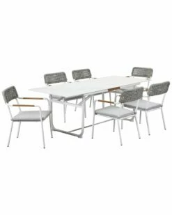 Pangea Home Indoor/Outdoor Dean 7pc Dining Set Dining Sets