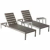 Pangea Home Indoor/Outdoor 2 Joseph Lounger & 2 Side Tables Lounge Sets -Pangea Sales Store 3070273294 RLLZ 1