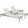 Pangea Home Indoor/Outdoor 2 Joseph Lounger & 2 Side Tables Lounge Sets 1 Pangea Home Indoor/Outdoor 2 Joseph Lounger & 2 Side Tables Lounge Sets -Pangea Sales Store 3070273295 RLLZ 1