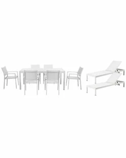 Pangea Home David 9pc Patio Set Dining Sets