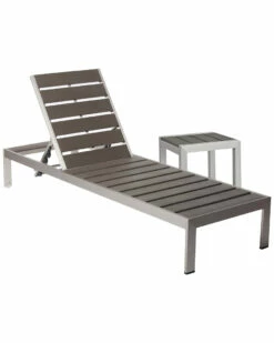 Pangea Home Indoor/Outdoor Joseph Lounger & Side Table Seating