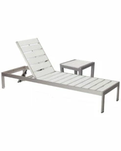 Pangea Home Indoor/Outdoor Joseph Lounger & Side Tables Seating