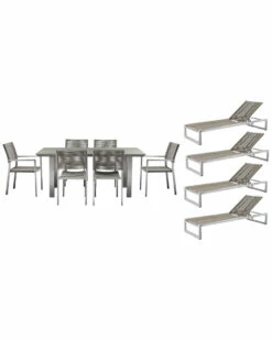 Pangea Home Bella 11pc Patio Set Dining Sets