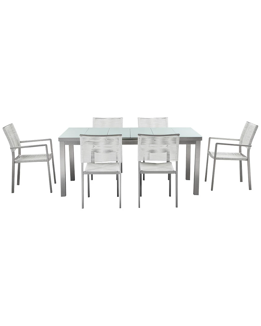 Pangea Bella 7pc Dining Table Home Dining Sets 4 Pangea Bella 7pc Dining Table Home Dining Sets - Image 2