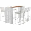 Pangea Home Milo 7pc Bar Dining Sets 1 Pangea Home Milo 7pc Bar Dining Sets -Pangea Sales Store 3070389335 RLLZ 1
