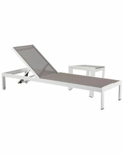 Pangea Home Sally Lounger & Side Table Seating