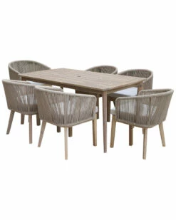 Pangea Home Diego 7pc Dining Set Dining Sets