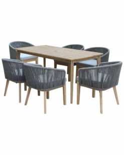 Pangea Home Diego 7pc Dining Set Dining Sets