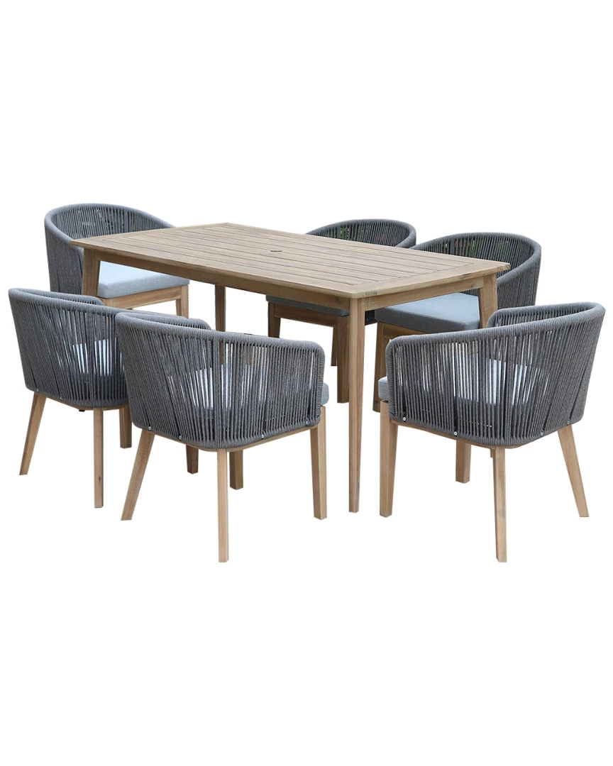 Pangea Home Diego 7pc Dining Set Dining Sets 3 Pangea Home Diego 7pc Dining Set Dining Sets