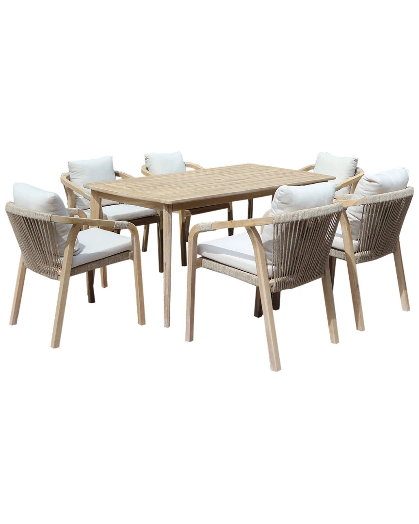 Pangea Home Lola 7pc Dining Set Dining Sets 3 Pangea Home Lola 7pc Dining Set Dining Sets