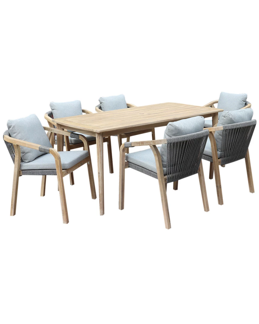 Pangea Home Lola 7pc Dining Set Dining Sets 3 Pangea Home Lola 7pc Dining Set Dining Sets
