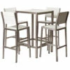 Pangea Betty 5pc Bar Set Home Outdoor Tables