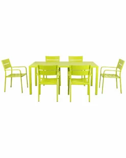Pangea Miami 7pc Dining Set Home Dining Sets 5 Pangea Miami 7pc Dining Set Home Dining Sets -Pangea Sales Store 3070851469 RLLZ 2
