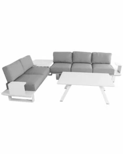 Pangea Outdoor Sunset 3pc Sectional Home Seating