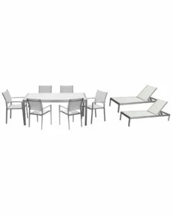 Pangea David 9pc Patio Set Home Lounge Sets