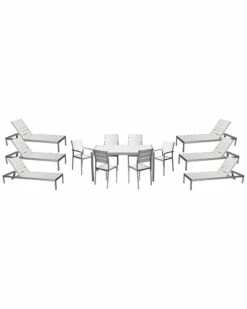 Pangea Roy 13pc Patio Set Home Dining Sets