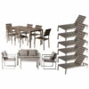 Pangea Royal 17pc Patio Set Home Lounge Sets