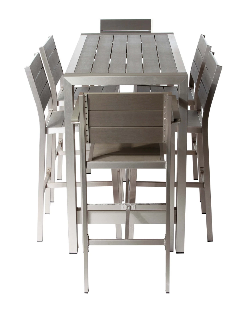 Pangea Betty 7pc Bar Set Home Dining Sets 4 Pangea Betty 7pc Bar Set Home Dining Sets - Image 2